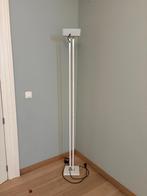 Haut lampadaire Halogène en métal blanc, Ophalen, Metaal