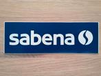 Sabena Sticker #9 Sabena Qualiflyer Group Color 1990s 6,6x20, Verzamelen, Ophalen of Verzenden, Nieuw, Bedrijf of Vereniging