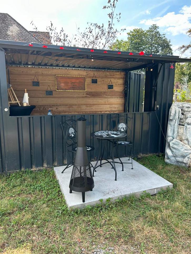 Barcontainer /chalet te huur, Zakelijke goederen, Horeca | Overige, Ophalen