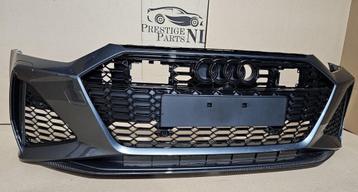 Voorbumper Audi A6 C8 4K RS6 ORIGINEEL PDC KLS CAMERA CARBON beschikbaar voor biedingen
