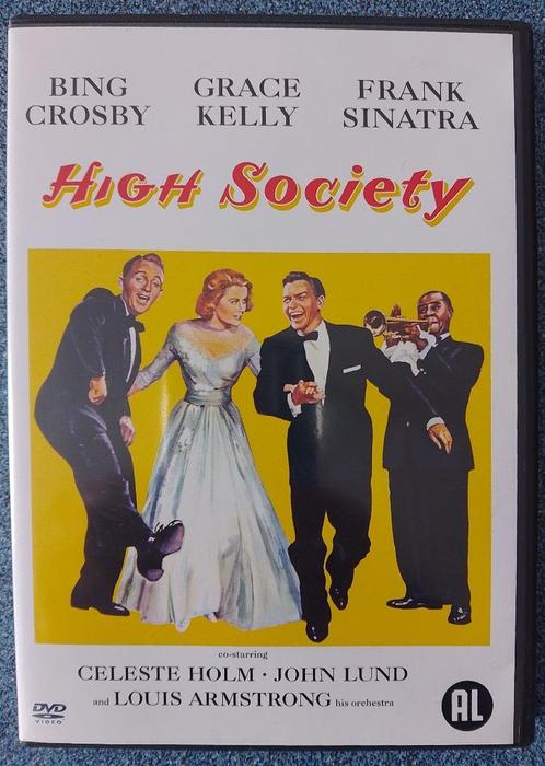 High Society DVD - Bing Crosby Frank Sinatra, Cd's en Dvd's, Dvd's | Klassiekers, Zo goed als nieuw, Ophalen of Verzenden