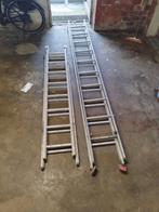 2 ladders te koop in goede staat., Doe-het-zelf en Bouw, Ladders en Trappen, Gebruikt, Ophalen of Verzenden