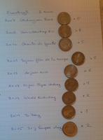 2 Euromunten FRANKRIJK, Timbres & Monnaies, Monnaies | Europe | Monnaies euro, Enlèvement ou Envoi, France