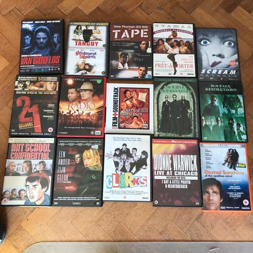 15 dvd’s, Cd's en Dvd's, Dvd's | Filmhuis, Zo goed als nieuw, Ophalen