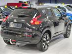 Nissan Juke 1.6i Gps CAMERA Cruise Clim Attache Remorque, Auto's, 1190 kg, Euro 5, Gebruikt, Zwart