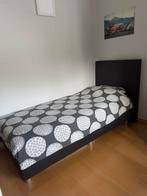 Boxspring sleepworld 1p, Huis en Inrichting, Slaapkamer | Boxsprings, Ophalen, 90 cm, Eenpersoons, Zwart