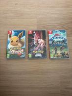Pokemon Lets go Eevee, Shining Pearl, Legends of Arceus, Ophalen, Zo goed als nieuw