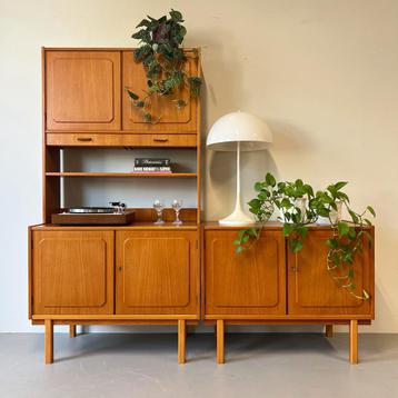 Vintage wandmeubel, Zweeds •Bräntorps Möbelfabrik• beschikbaar voor biedingen