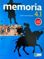 Memoria 4.1 Leerwerkboek, Boeken, Schoolboeken, Ophalen of Verzenden, Nieuw