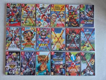 Jeux Nintendo Switch beschikbaar voor biedingen