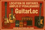Location de guitares , amplis et pedalboards, Musique & Instruments, Enlèvement, Comme neuf, Électrique, 6 cordes