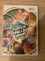 Wii spel familiespellen avond 2 Hasbro, Puzzel en Educatief, Vanaf 3 jaar, Gebruikt, Ophalen of Verzenden