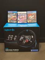 Logitech G29 compatible PS3 PS4 PS5 avec 3 jeux, Games en Spelcomputers, Spelcomputers | Sony Consoles | Accessoires, Ophalen