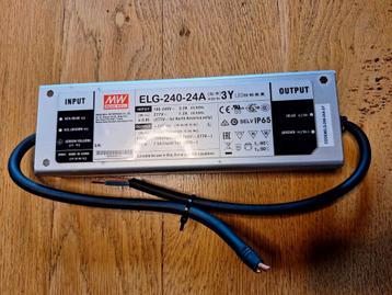 Alimentation LED Mean well 24V 10A, Enlèvement ou Envoi, Utilisé
