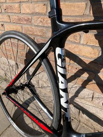 Cadre de vélo de course Giant TCR Damagem, Enlèvement, 53 à 57 cm, 28 pouces, Hommes