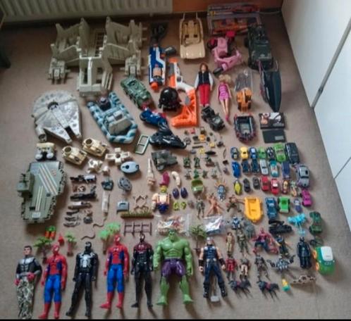 Lot A vintage speelgoed: Nerf Gi Joe star wars hulk en meer, Verzamelen, Speelgoed, Ophalen of Verzenden
