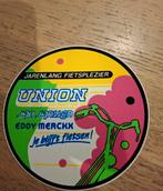 Sticker fietsen Union Jan Janssen en Eddy Merckx, Ophalen of Verzenden, Zo goed als nieuw, Sport