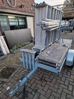 euroscaffold met aanhangwagen, Ophalen, Gebruikt
