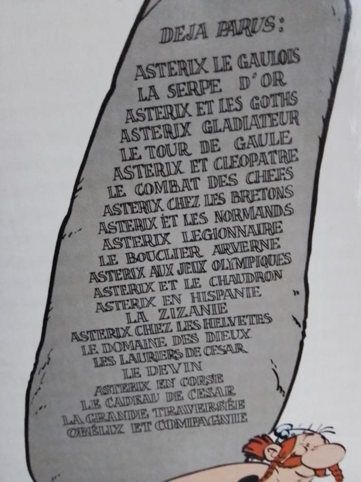 21 BD Asterix, Boeken, Stripverhalen