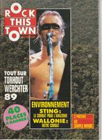 Muziekmagazine: Rock This Town (BE/FR) - x 3 - 1989, Verzamelen, Zo goed als nieuw, Boek, Tijdschrift of Artikel, Verzenden