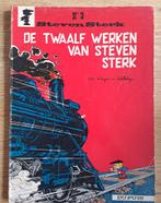 3 - Steven Sterk - De Twaalf Werken Van Steven Sterk, Gelezen, Eén stripboek, Ophalen of Verzenden, Peyo & Walthéry