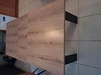 Eettafel, verlengbaar tot 2meter, hout, Huis en Inrichting, Tafels | Eettafels, Ophalen, 50 tot 100 cm, Zo goed als nieuw, Vijf personen of meer