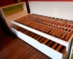 Bed, Ophalen, Overige materialen, 90 cm, Eenpersoons