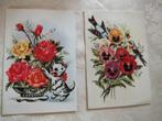 Vintage postkaart bloemen, Collections, Cartes postales | Thème, Affranchie, Enlèvement ou Envoi