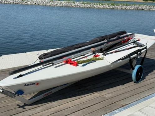 ILCA 209783, Watersport en Boten, Open zeilboten, Gebruikt, Laser, 3 tot 6 meter, Polyester, Geen motor, Ophalen