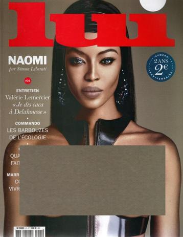 LUI magazine - Octobre 2015 - Oktober 2015 - Naomi Campbell beschikbaar voor biedingen