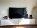 Wit hoogglans tv meubel zwevend 200cm televisiemeubel, Ophalen, Zo goed als nieuw, 200 cm of meer, Minder dan 100 cm