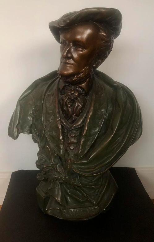 Portretbuste Richard Wagner, c. 1910, Antiek en Kunst, Kunst | Beelden en Houtsnijwerken, Ophalen
