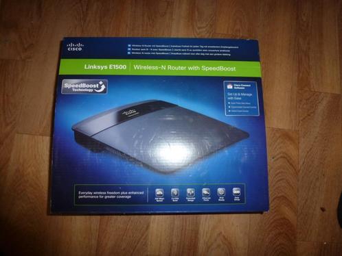 ② linksys E1500 wireless-N router with speedboost — Commutateurs