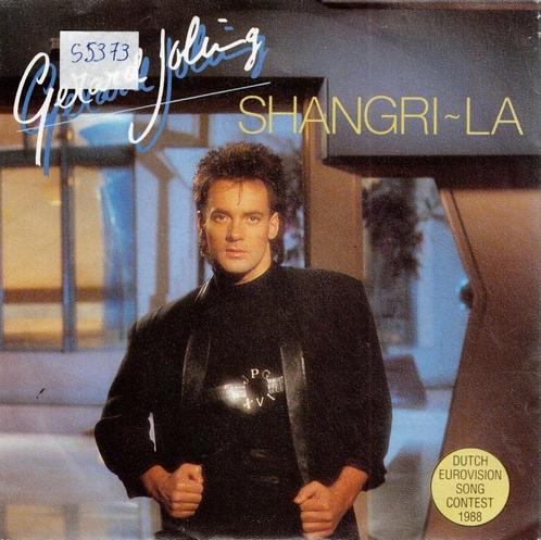 Vinyl, 7"   /   Gerard Joling – Shangri~La (Dutch Eurovision, Cd's en Dvd's, Vinyl | Overige Vinyl, Overige formaten, Ophalen of Verzenden