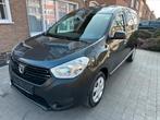 Dacia Dokker 1.6i! Topstaat* Airco*Navi* 84000km* Garantie!, Stof, Used 1. Bestelwagens met ervaring., 4 cilinders, Zwart