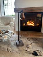 Heel mooi koperen tafel/ bureel lamp, Ophalen of Verzenden
