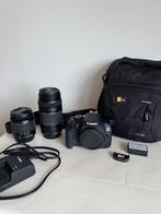 Canon EOS 2000D + 2 lenzen, Audio, Tv en Foto, Fotocamera's Digitaal, Ophalen, Zo goed als nieuw, Canon