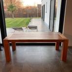 Eettafel massief teak 200x90cm, Huis en Inrichting, Ophalen, Gebruikt, Teakhout, 200 cm of meer