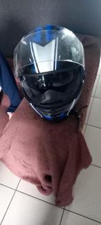 Helm met zonnenbril m, Fietsen en Brommers, Brommerhelmen, Ophalen, Zo goed als nieuw