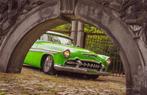 Oltimer / hotrod, Auto's, 4 deurs, Achterwielaandrijving, Zwart, Leder en Stof