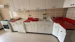 Complete keuken + gratis Miele Droogkast & Wasmachine, Ophalen, Gebruikt, Dubbelwandige keuken, Hout