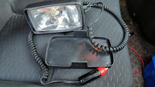 vintage auto werklamp met sigaretten aansteker stekker, Auto-onderdelen, Verlichting, Gebruikt, Ophalen