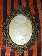 Antiek koperen miniatuur foto lijstje, Antiek en Kunst, Antiek | Spiegels, Ophalen of Verzenden