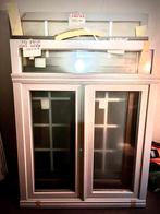 Belle fenêtre en PVC — gris anthracite/quartz et blanc, Enlèvement, Neuf