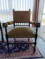fauteuil, Ophalen, Gebruikt, Bruin, Eén