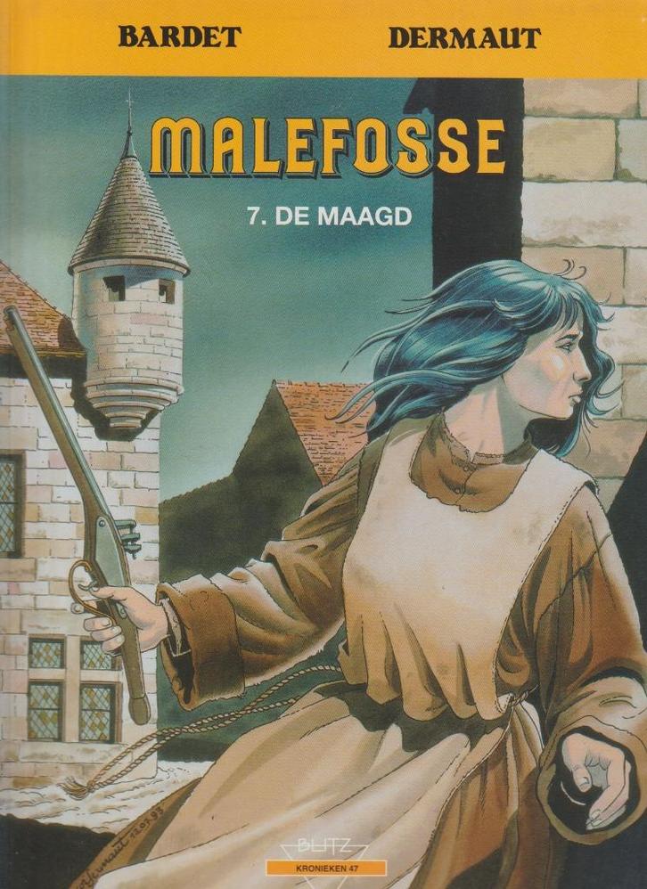 Strip - Malefosse nr. 7 - De maagd., Boeken, Stripverhalen, Verzenden