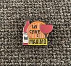 PIN - MAXIMO - LA CAVE - WIJN - VIN - WINE, Envoi, Utilisé, Autres sujets/thèmes, Insigne ou Pin's
