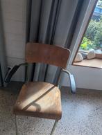 Vintage stoelen / schoolstoelen, Ophalen, Gebruikt, Twee