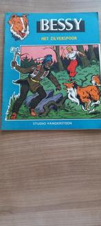 Bessy. Album nr 55. Het Zilverspoor. 1ste druk, Gelezen, Eén stripboek, Ophalen of Verzenden, Studio Vandersteen
