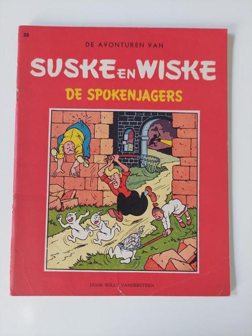 Suske en Wiske Nr 28 De Spokenjagers 1961, Boeken, Stripverhalen, Gelezen, Eén stripboek, Ophalen of Verzenden
